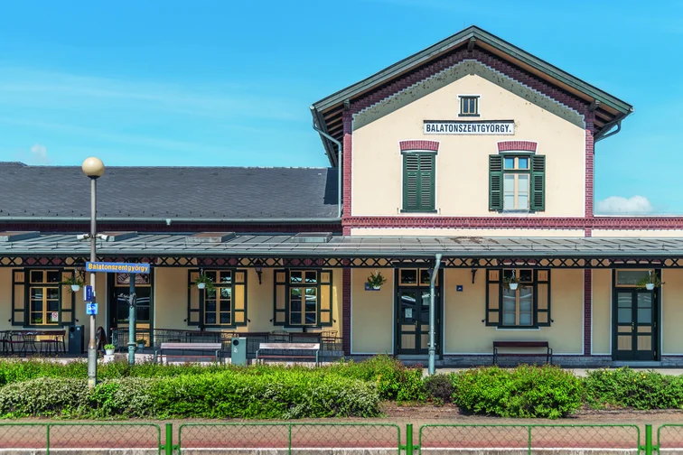 Balatonszentgyörgy, vasútállomás
