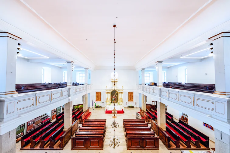 Győr, evangélikus Öregtemplom, Insula Lutherana