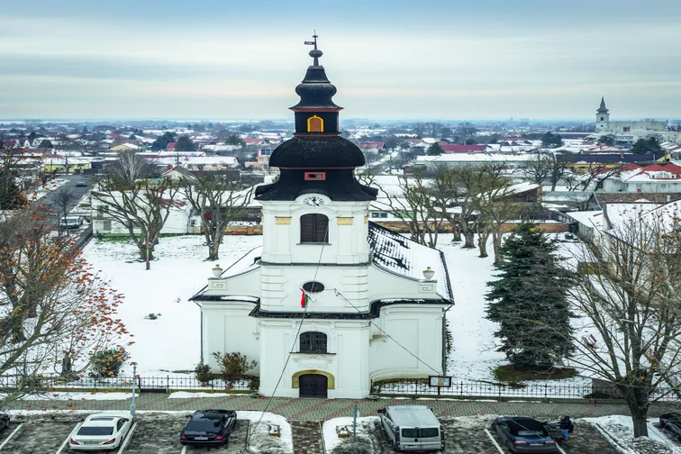 Mezőberény, német ev. templom