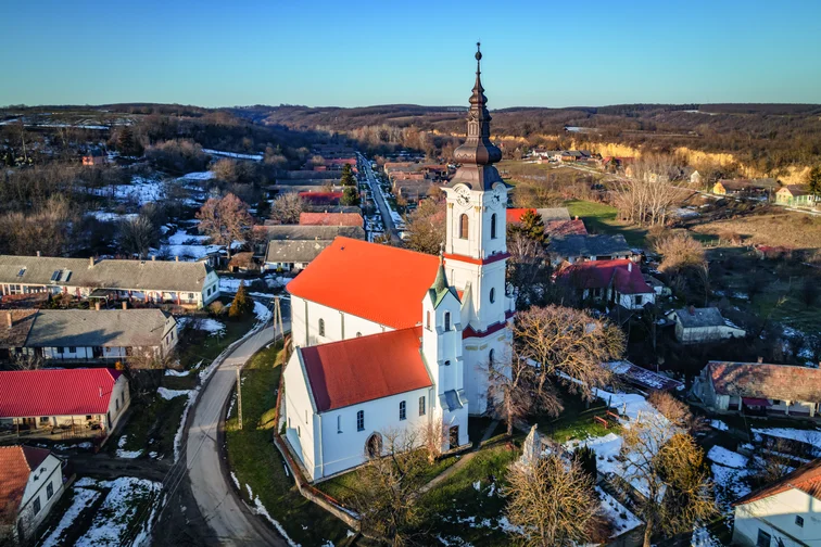 Nagyszékely, református templom