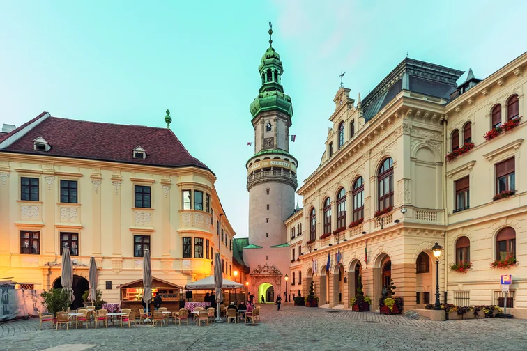 Sopron, Múzeumnegyed és Tűztorony